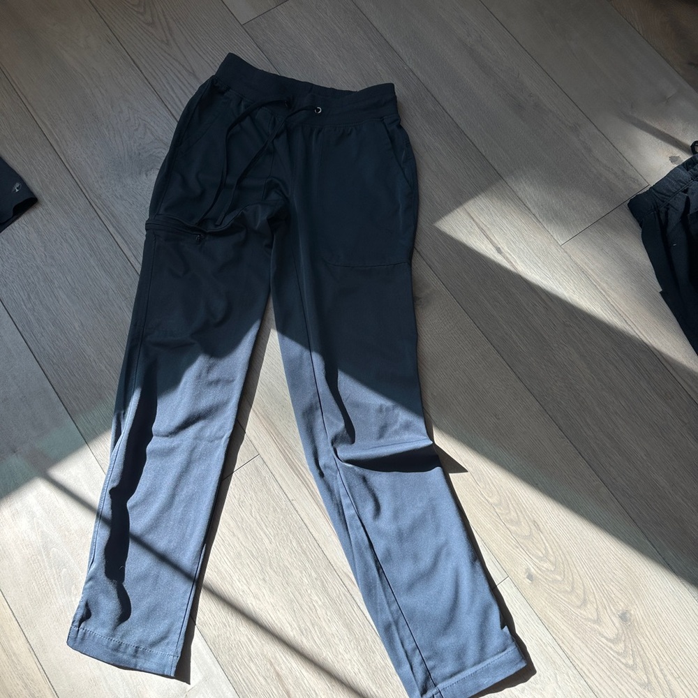 Women's Healing Hands dark gray straight leg Raine gray scrub pants